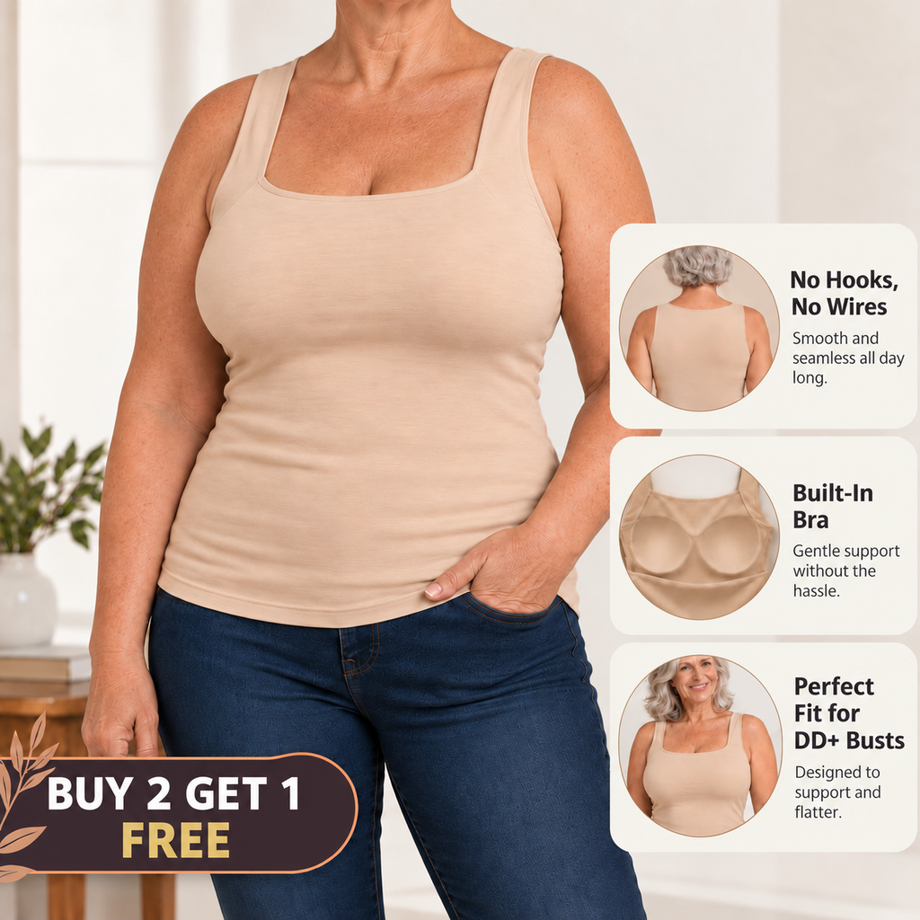 Built-In Bra Comfort Shaper Tank